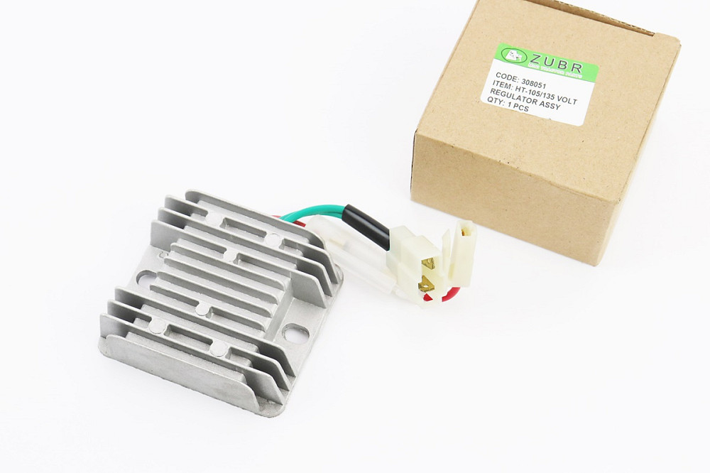 Регулятор напруги 178F/186F, 68x77mm, із запобіжником Київ - фото 1