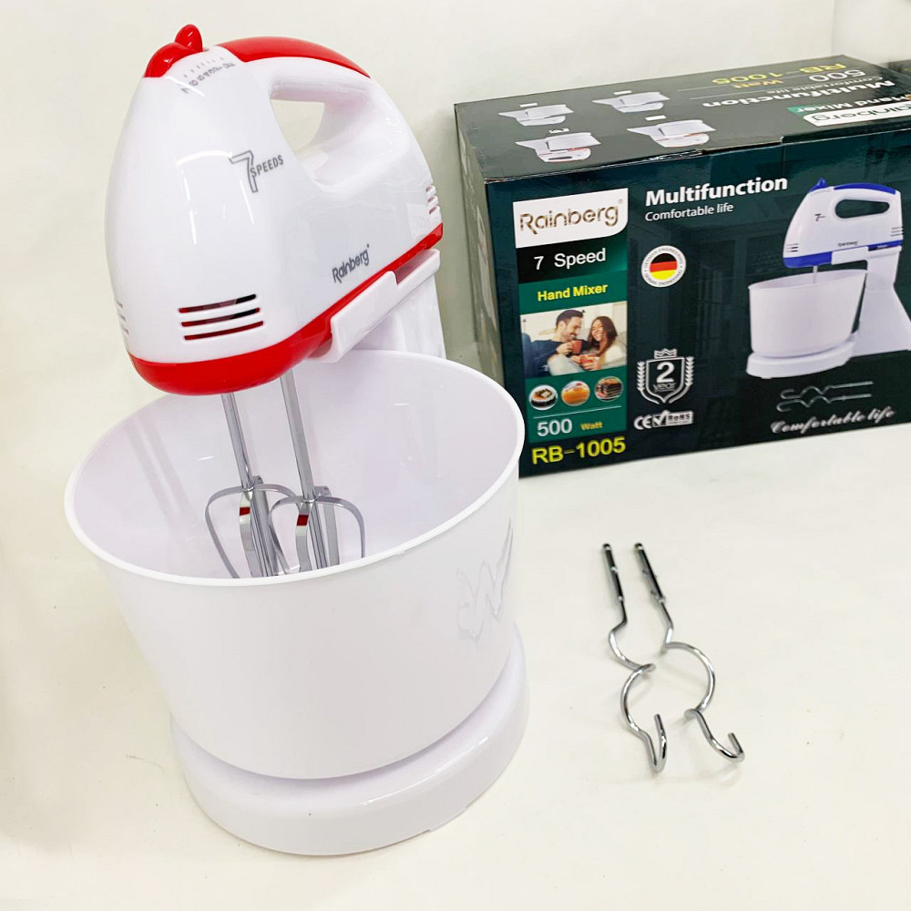 Міксер для зручного приготування їжі, Ручний міксер для випічки Надійний кухні OF-66 Івано-Франківськ - фото 2