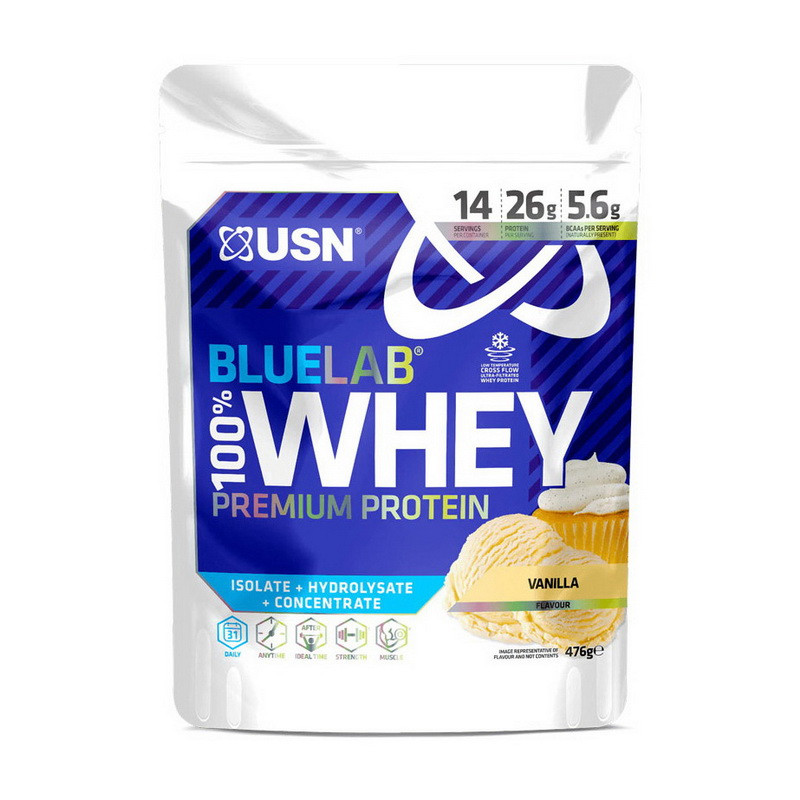 Blue Lab 100% Whey Premium Protein (476 g, vanilla) Луцьк - фото 1