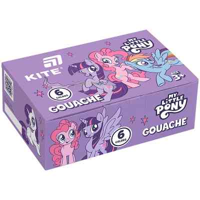 Гуашевые краски Kite My Little Pony 6 цветов х 20 мл (LP25-062) Винница