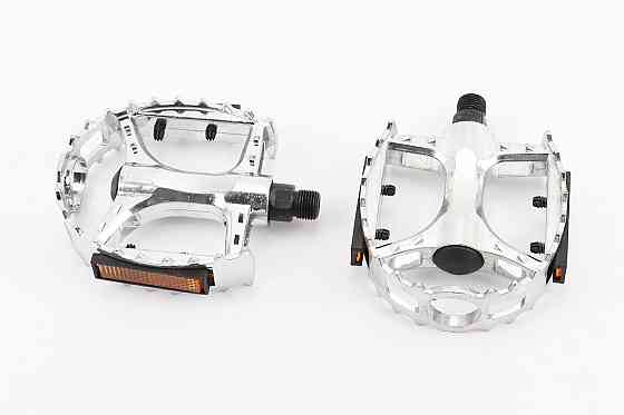 Педалі MTB широкі 9/16" (100х95х30мм) алюмінієві, сірий Київ