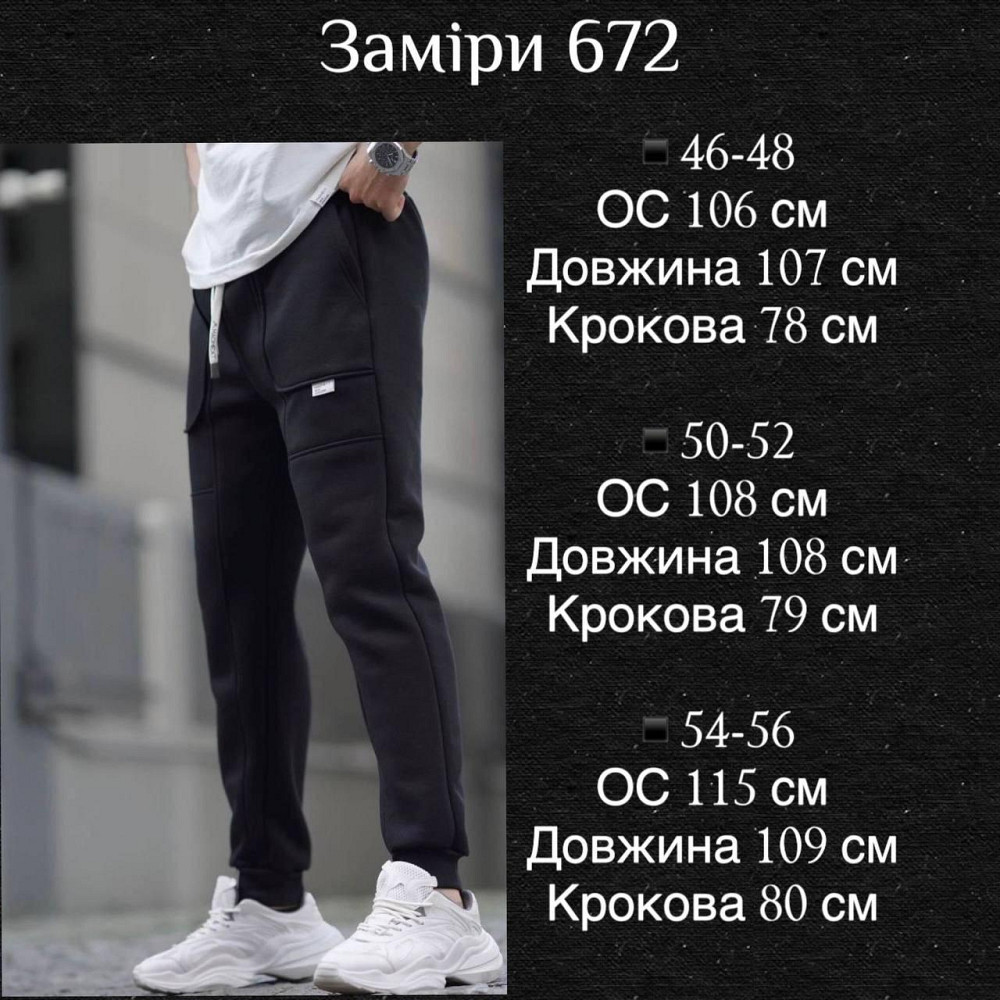 Мужские штаны на флисе Одесса - изображение 4