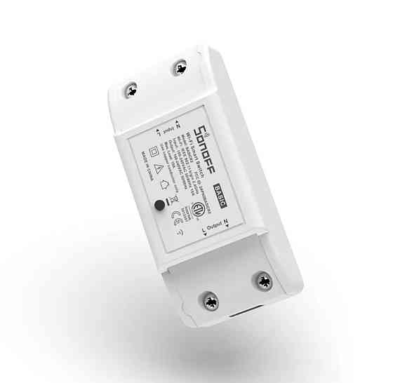 Sonoff Basic R2 wi-fi вимикач, реле розумний будинок, реле з таймером. Розумний дім Київ