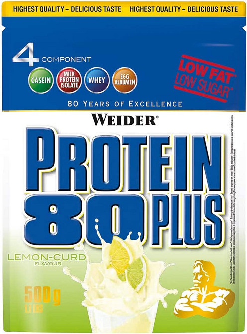 Protein 80 Plus (лимон) 500 g Луцьк - фото 1