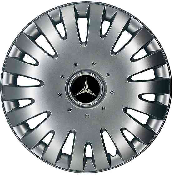 Автомобильные модельные колпаки R16 Mercedes-Benz 403 4шт, SJS, серебряные Киев