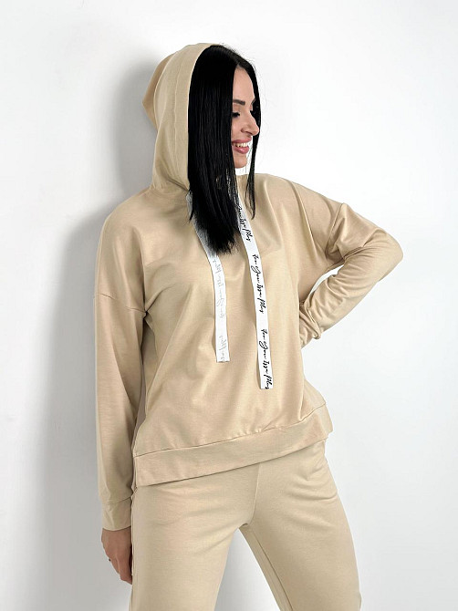 Спортивний трикотажний костюм трійка "Weekend" оптом | Норма і батал | Розпродаж моделі Київ - фото 7