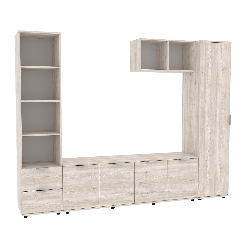 Стінка у вітальню Ketrin-2, Самоа Димчастий, 2440х425х1880 Львів - фото 1