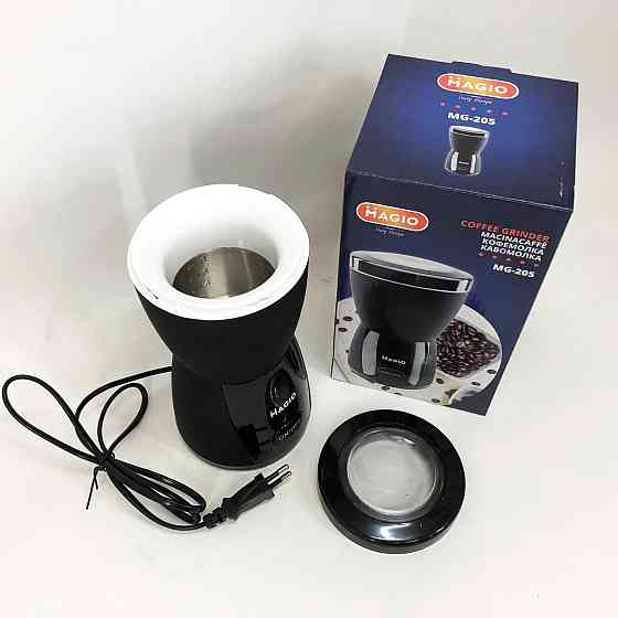 Электрическая кофемолка для турки MAGIO MG-205 200 Вт, Машина для молоть кофе, DC-725 Роторная кофемолка Киев