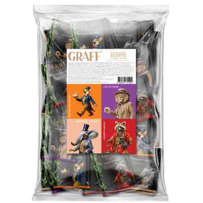 Чай Graff Assorted Tea Flavors Асорті чаю чорного байхового 12 пакетиків x 4 види (4820279611204) Вінниця