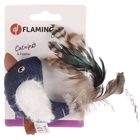 Flamingo Jeany Bird ФЛАМИНГО ДЖИНИ ПТИЧКА мягкая игрушка с кошачьей мятой для котов Киев