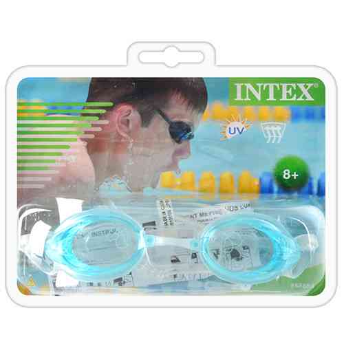 Очки для плавания детские Intex голубые Бровары