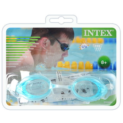 Окуляри для плавання дитячі Intex блакитні Бровари - фото 1