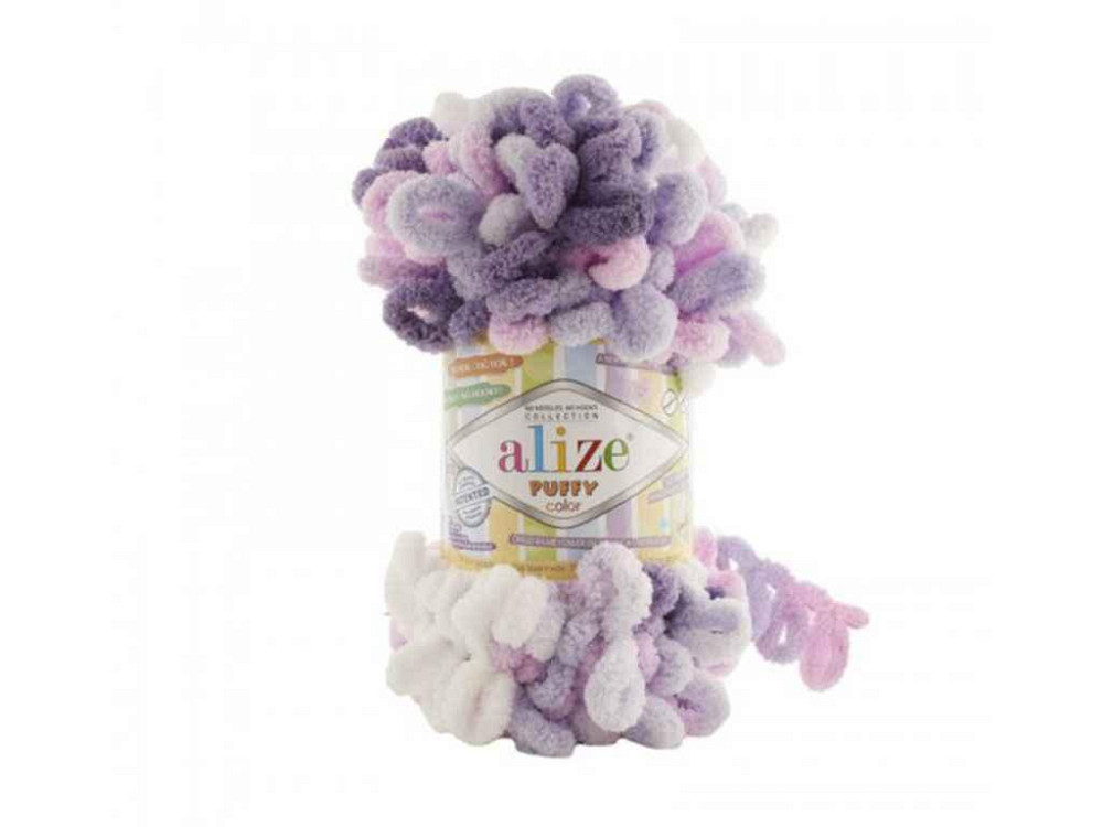 Пряжа Puffy Color 6305 5шт/уп ТМ ALIZE Київ - фото 1