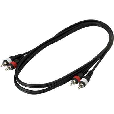 Інсертний кабель RockCable Patch Cable - 2 x RCA to 2 x RCA (1.5m) (RCL 20942 D4) Вінниця