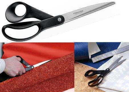 Ножиці закрійні для Тканини 24 см Fiskars "Functional Form" (839961/1019198) Нержавіюча сталь Нововолинськ - фото 3