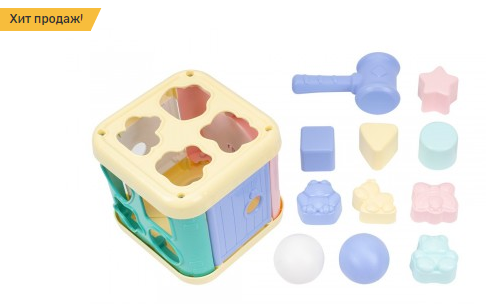 Іграшка куб "Розумний малюк ТехноК", арт. 9505, шт Київ