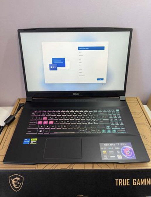 Ноутбук MSI Katana 17" / i5-12450H / RTX 4060 8 Gb / 16 Gb / SSD 512 Gb Харків - фото 1