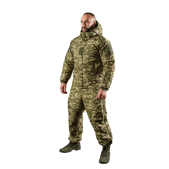 Зимовий тактичний водонепроникний комплект Defender 7 lvl (куртка та штани) Хижак 3XL Вінниця