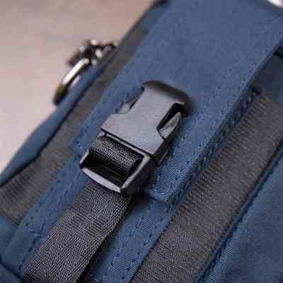 Сумка Vintage На пояс нейлон Синя (20649) Вінниця