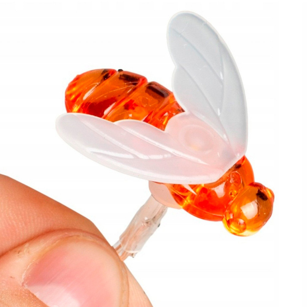 Вулична гірлянда на сонячній батареї 5м,Бджілка,Теплий білий SBR Київ - фото 5