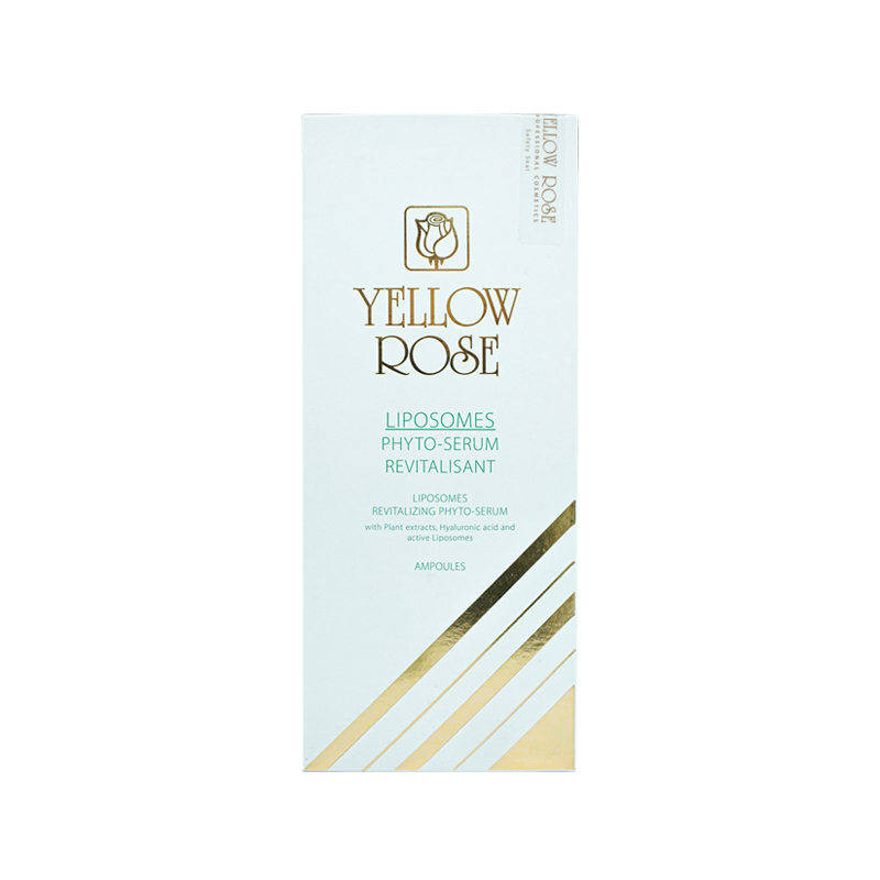 Фіто-сироватка з ліпосомами Liposomes phyto-serum Yellow Rose 12 ампул по 3 мл Дніпро - фото 1