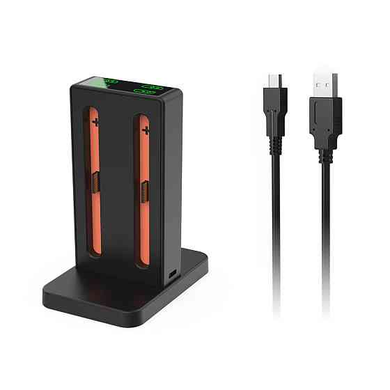 Зарядка для чотирьох джойконів Switch 2 підставка док-станція Dobe TNS-3192B Київ