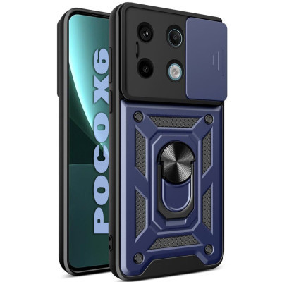 Чохол до мобільного телефона BeCover Military Poco X6 Blue (711007) Вінниця - фото 1