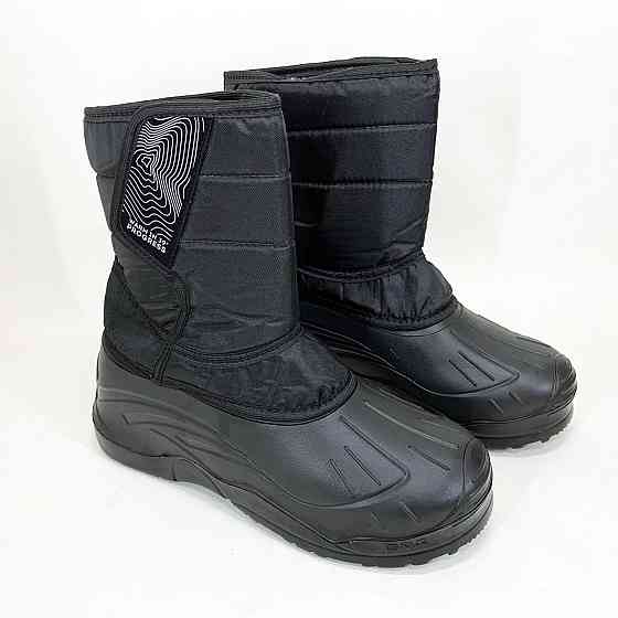 Обувь для работы на даче 46р 30см, Туфли рабочие мужские, Сапоги мужские утепленные короткие NA-66 Львов