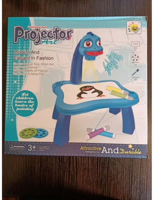 Projector Painting Голубой Детский стол проектор для рисования с подсветкой Projector Painting Коломыя - изображение 6