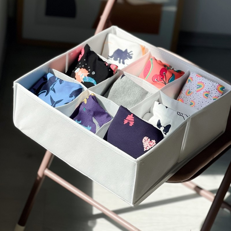 Набор органайзеров для нижнего белья 2шт wht002 (Белый) Сумы - изображение 3