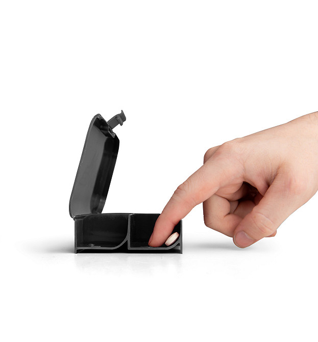 Таблетниця Smartshake Pillbox Organiser 2-pack Black Луцьк - фото 5