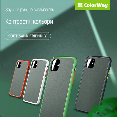 Чехол для мобильного телефона ColorWay Smart Matte Xiaomi Redmi 12 black (CW-CSMXR12-BK) Винница - изображение 5