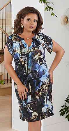 Красивое лёгкое платье  большого размера (50) Киев