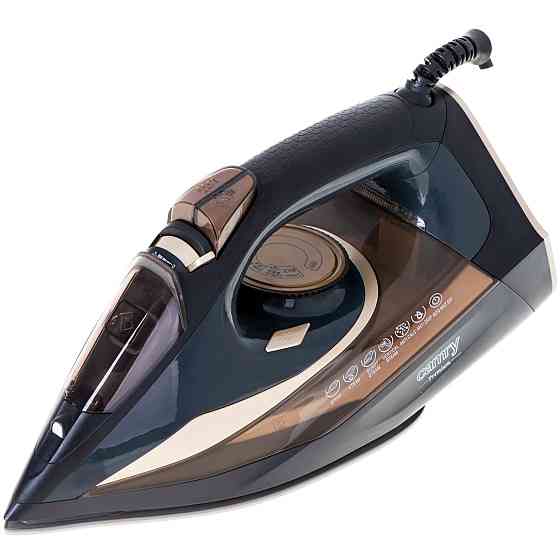 Праска Camry CR 5036 black-gold 3400Вт/ 360 мл/ кераміка/ ''Крапля-стоп''/автовимкнення/ чорна Вінниця