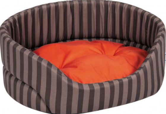 Лежак "Природа" "Coral 2" коричневий/смужка (57х47х27 см) Вінниця