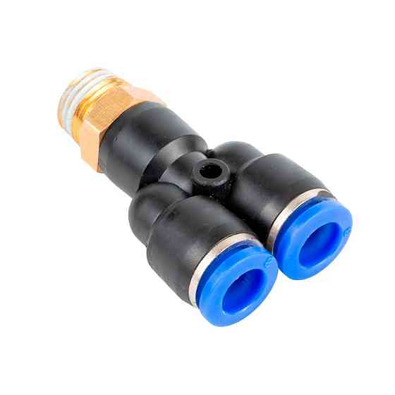 Штуцер цанговий Y Ø10мм МТ 3/8" SIGMA (7027861) Рівне