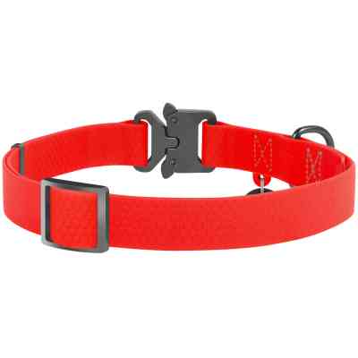 Нашийник для тварин WAUDOG Waterproof з QR паспортом M Ш 20 мм Д 24-40 см(червоний) (27933) Вінниця