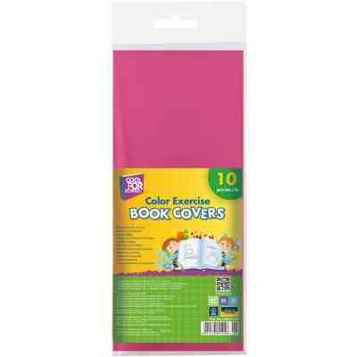 Обкладинки для зошитів Cool For School 10 шт в упаковці, рожевий (CF69124-09) Вінниця
