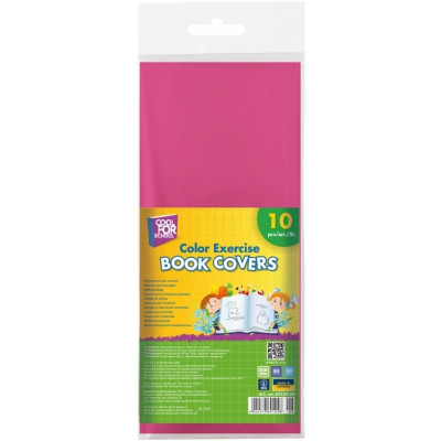 Обложки для тетрадей Cool For School 10 шт в упаковке, розовый (CF69124-09) Винница - изображение 1