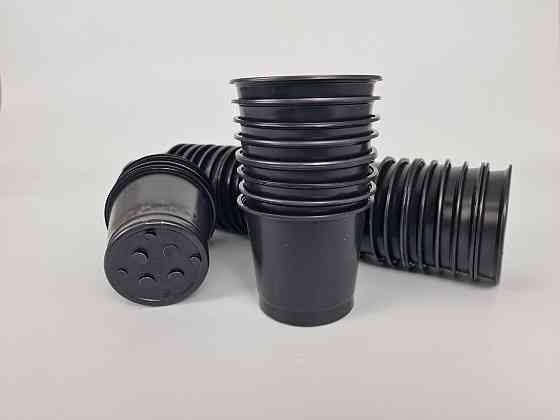 Стакан для рассады 300мл(200\90)d9h8 с отверстиями (1500) (100 шт) Харьков