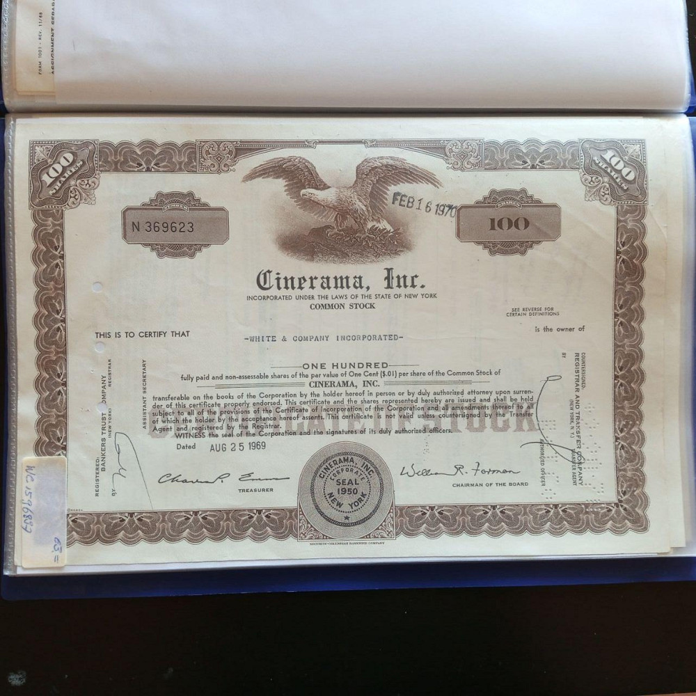 Акція. США. 1969 рік No369623 (Б-2) Полтава - фото 1