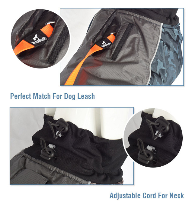Куртка для собак BlackDoggy VC14-JK23 2XL, Синій Запоріжжя - фото 7