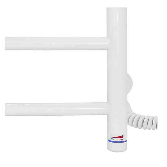 Електричний полотенцесушитель Laris Зебра Класик ЧК6 500Х600 Е білий Київ