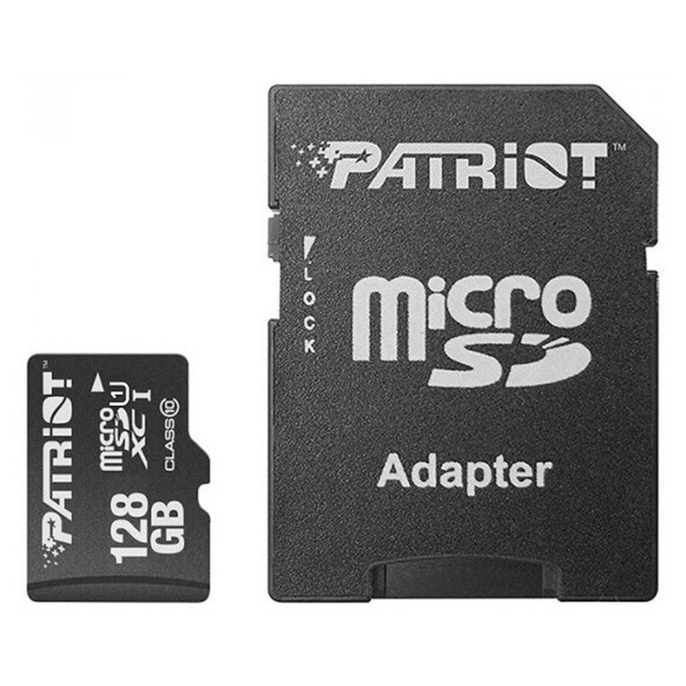 Карта памяти microSDXC (UHS-1) Patriot LX Series 128Gb class 10 (adapter SD) Киев - изображение 1