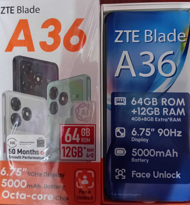 Смартфон ZTE A36 4/64 gb. Киев - изображение 3