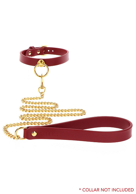 Повідець з ланцюжком Taboom Chain Leash, золотистий Sex Aura Київ - фото 4