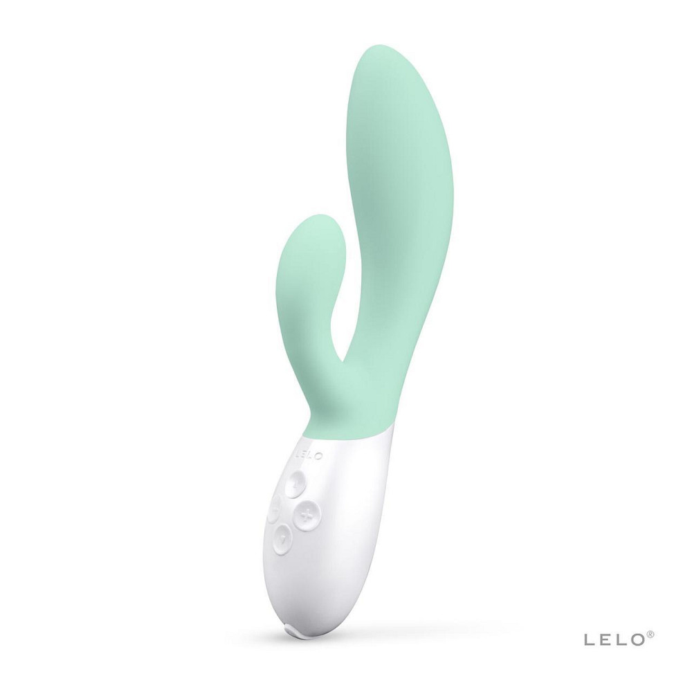 Вібратор-кролик LELO Ina 3 Seaweed, 10 режимів вібрації, потужний мотор Sex Aura Київ - фото 1