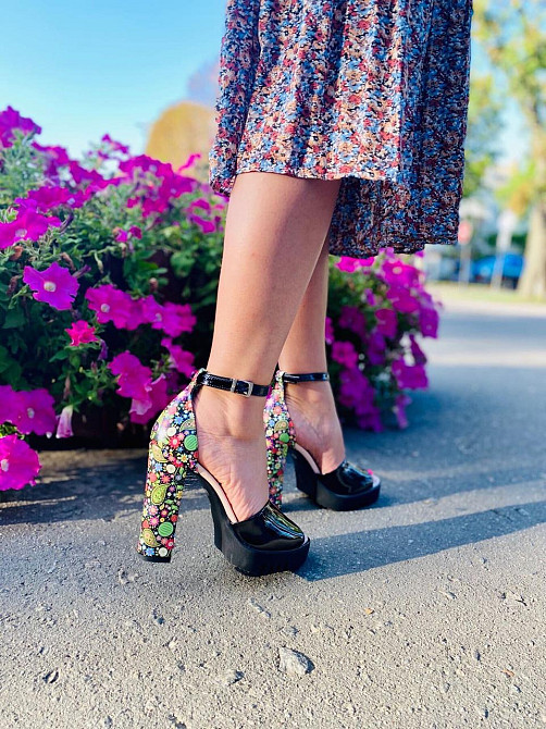 Kluchini БосонІжки жіночі KLUCHINI 4831 чорні (літо, шкіра лакована) (4115) лише 37р. Коломыя - изображение 5