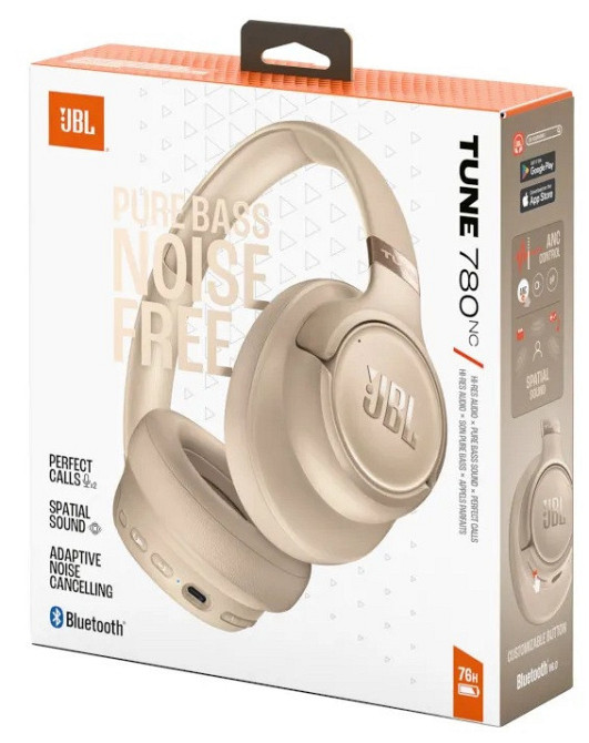 Гарнитура JBL TUNE 780NC Beige (JBLT780NCBEG) (7225537) Киев - изображение 6