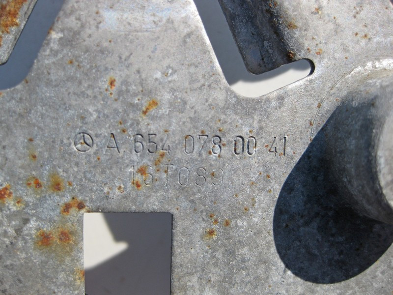 Mercedes-Benz  A6540780041 Кронштейн паливного фільтра двигуна OM654 R4 2.0 Diesel OM656 R6 3.0 Одеса - фото 3